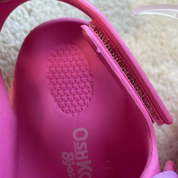 OSH KOSH B'GOSH Girls Sz 1Y NWT Pink Casual Play Sandal - Picture 8 of 11